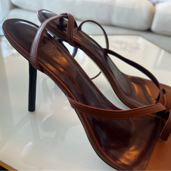 Staud Women's Mona Ankle Strap High Heel Sandals - Picture 2 of 3